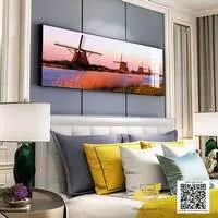 Tranh trang trí phòng ngủ vải Canvas Chất lượng cao Size: 180X60 P/N: AZ1-0643-KC5-CANVAS-180X60