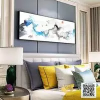 Tranh vải Canvas Decor phòng ngủ khách sạn Chất lượng cao 180X60 P/N: AZ1-0700-KC5-CANVAS-180X60