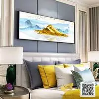 Tranh treo tường phòng ngủ Decal nhập khẩu chung cư cao cấp Đơn giản Size: 210*70 P/N: AZ1-0712-KC5-DECAL-210X70