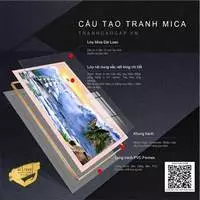 Tranh  Mica Đài loan Thuận Buồm Đơn giản 110X55 cm P/N: AZ1-1185-KN-MICA-110X55