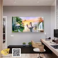 Tranh Thuận Buồm Trang trí in trên Canvas Căn hộ Tinh tế Size: 130X65 P/N: AZ1-1188-KC5-CANVAS-130X65
