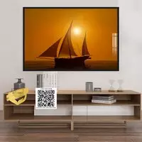 Tranh Thuận Buồm Canvas Treo tường Phòng khách giá xưởng 90*60 cm P/N: AZ1-1214-KC5-CANVAS-90X60