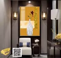 Tranh Tĩnh vật vải Canvas Decor Chung cư cao cấp giá xưởng 120X80 cm P/N: AZ1-0773-KN-CANVAS-120X80