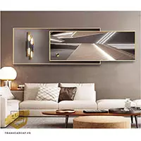 Tranh Decor Canvas phòng ngủ khách sạn giá xưởng 150*60-150*50 cm P/N: AZ2-0072-KN-CANVAS-150X60-150X50