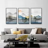 Tranh vải Canvas treo tường phòng khách Đẹp 60X90-60X90-60X90 P/N: AZ3-0994-KC-CANVAS-60X90-60X90-60X90
