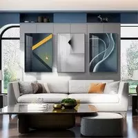 Tranh trang trí phòng khách chung cư cao cấp Đẹp in trên Decal Size: 80X120-80X120-80X120 cm P/N: AZ3-1221-KN-DECAL-80X120-80X120-80X120