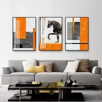 Tranh trang trí phòng khách vải Canvas Chất lượng cao Size: 50X75-50X75-50X75 P/N: AZ3-0616-KN-CANVAS-50X75-50X75-50X75