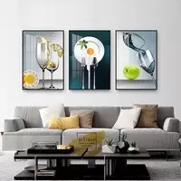 Tranh Decor vải Canvas phòng khách chung cư cao cấp giá xưởng 100X150-100X150-100X150 cm P/N: AZ3-1145-KN-CANVAS-100X150-100X150-100X150