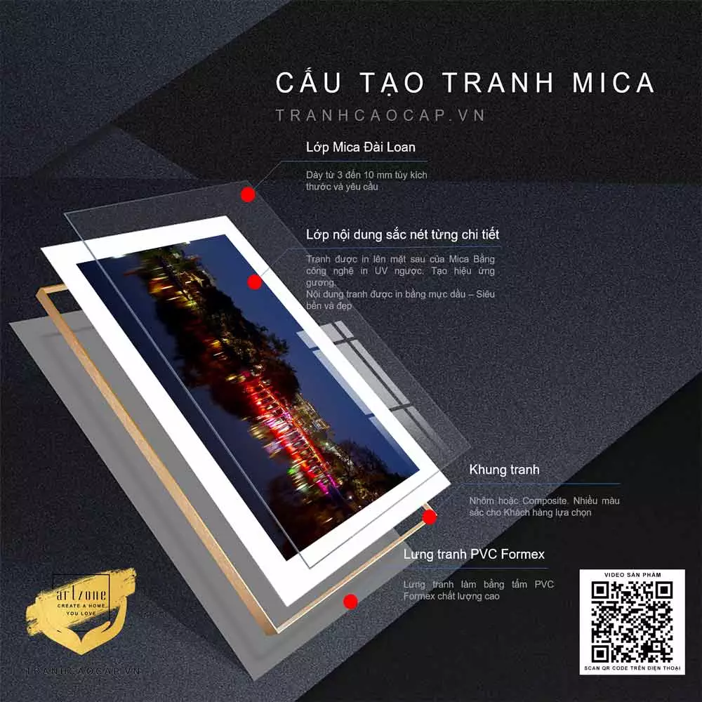 Tranh Mica Cầu Thê Húc - Vẻ đẹp vượt thời gian Tranh Mica Cầu Thê Húc - Vẻ đẹp vượt thời gian