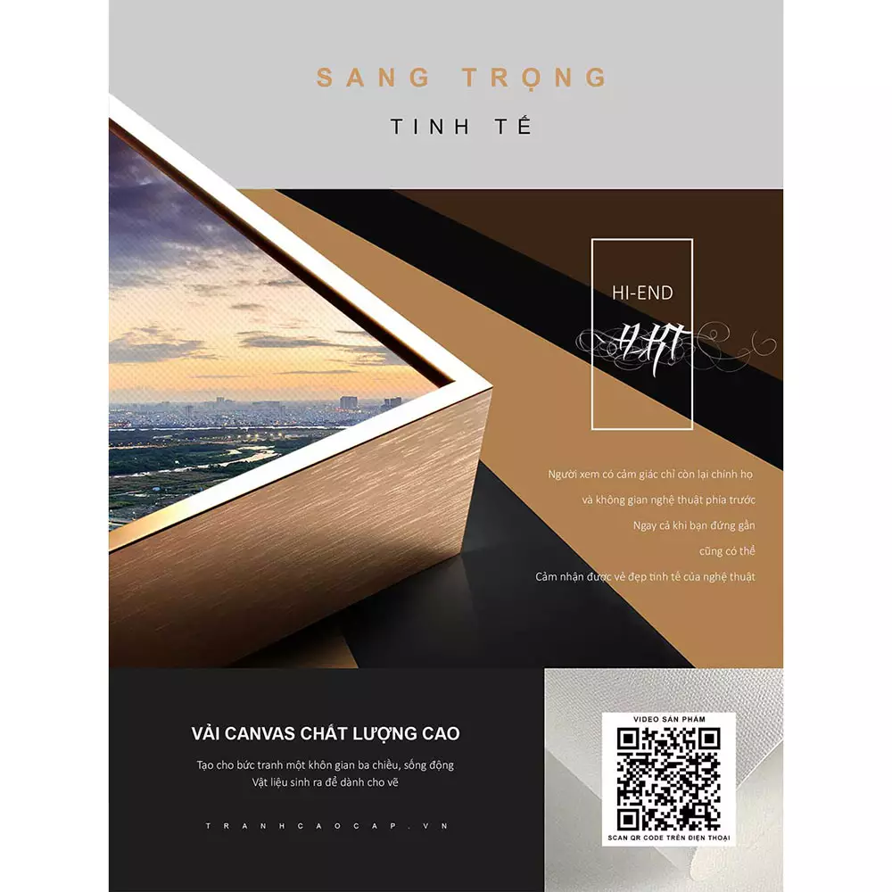 Tranh Mica Phong Cảnh Cầu Sài Gòn