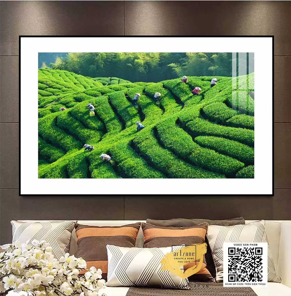 Nâng tầm không gian sống với tranh phong cảnh Mộc Châu Nâng tầm không gian sống với tranh phong cảnh Mộc Châu