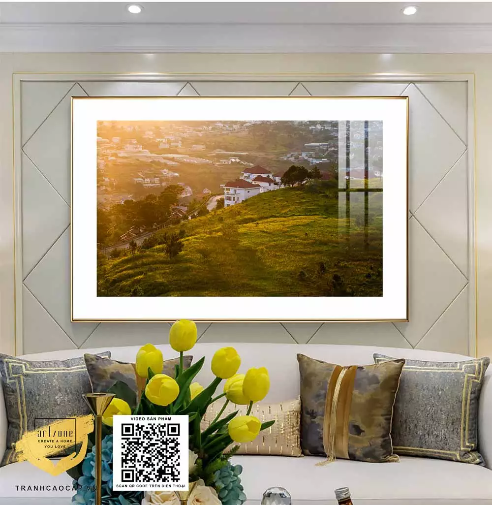 Yếu tố ánh sáng trong trang trí tranh