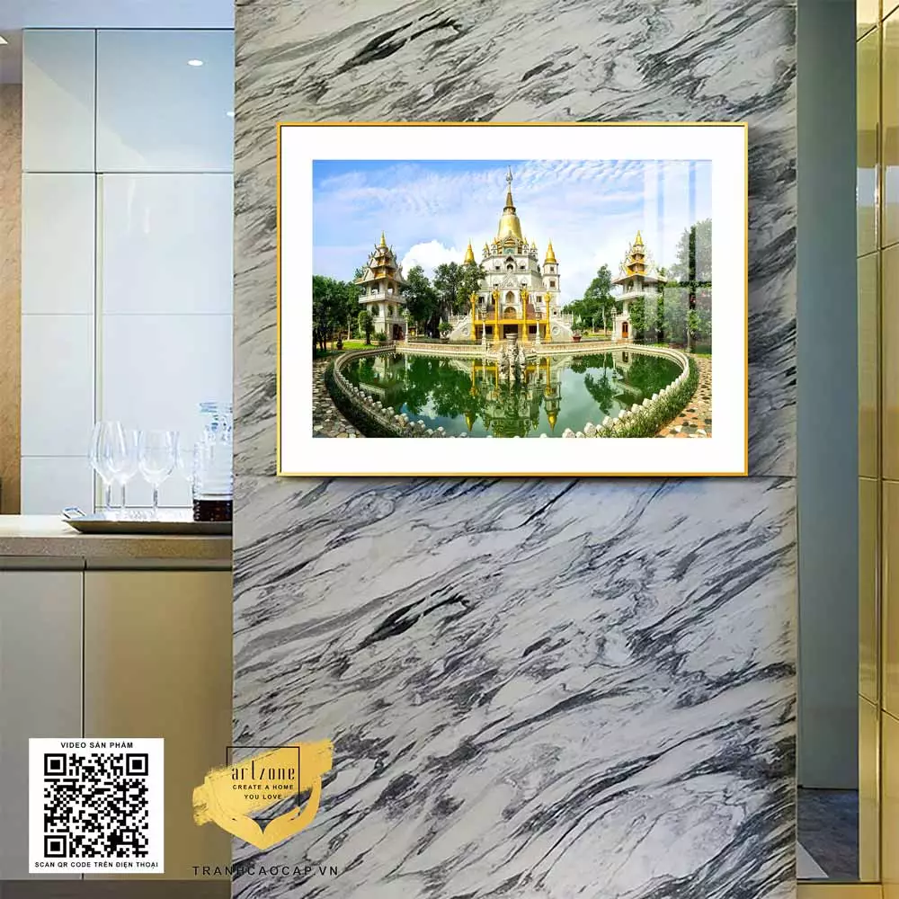 Ánh sáng tôn vinh vẻ đẹp tranh Mica