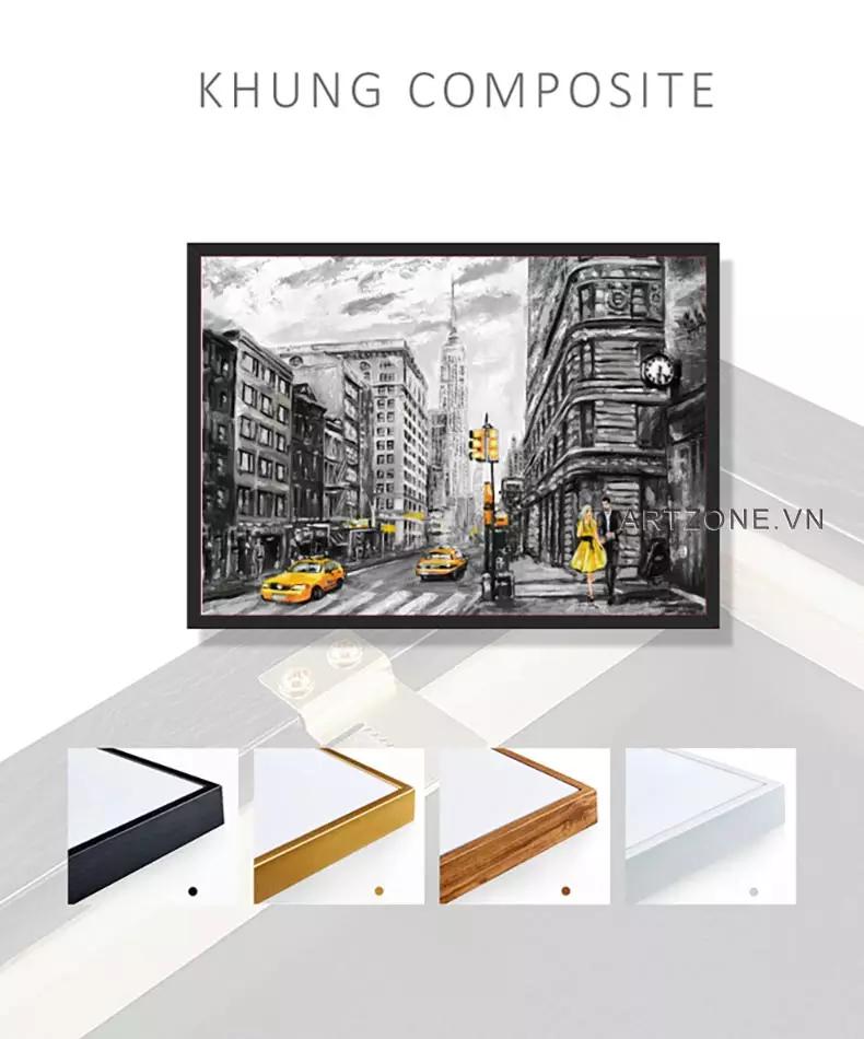 Chọn kích thước tranh phù hợp với không gian