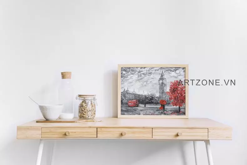 Chọn kích thước tranh phù hợp với không gian