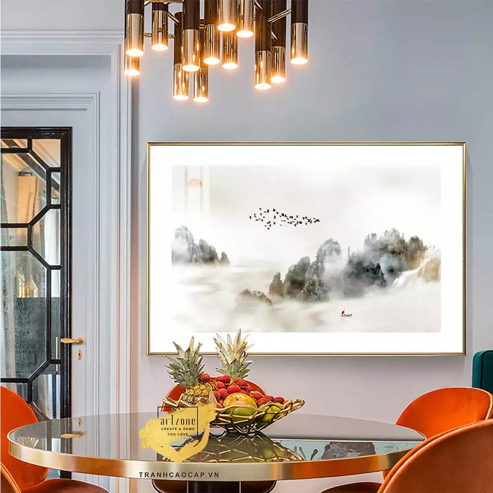 Hướng dẫn bảo quản tranh Mica phong cảnh