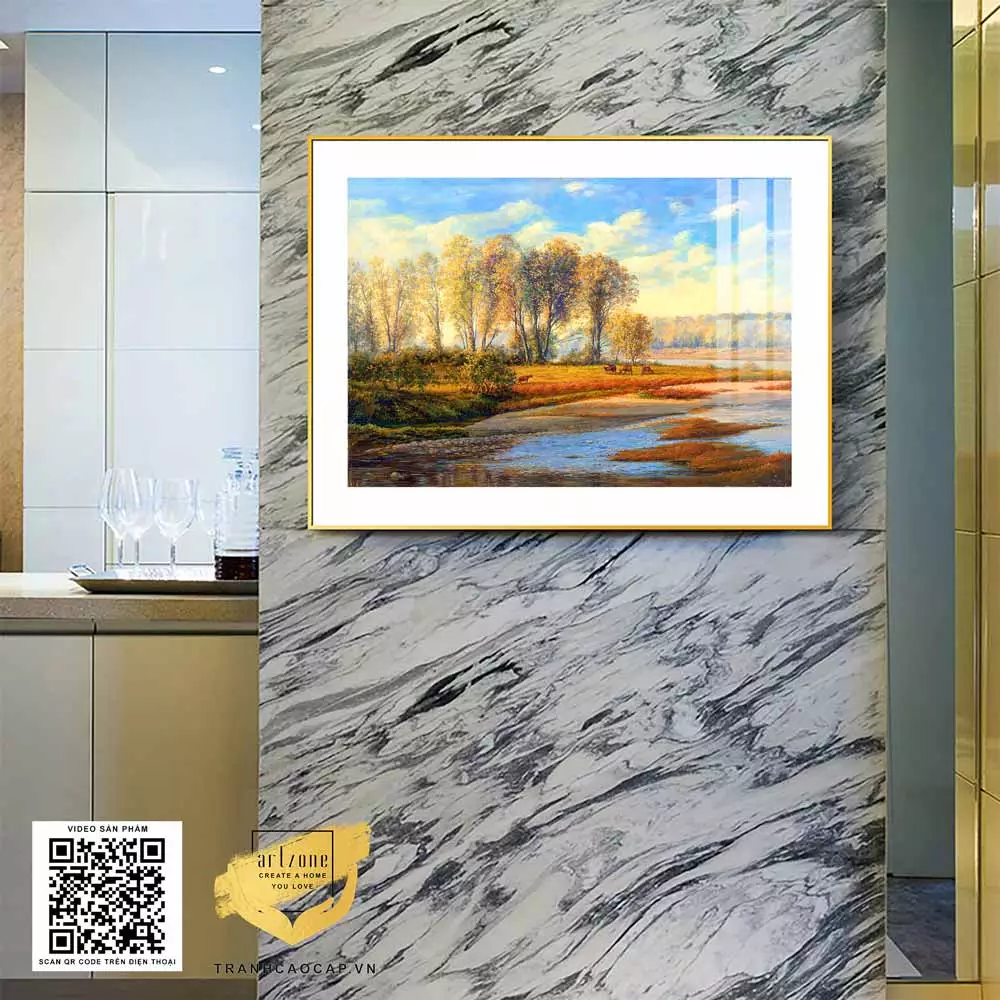 Yếu tố văn hóa trong tranh phong cảnh làng quê Việt Nam