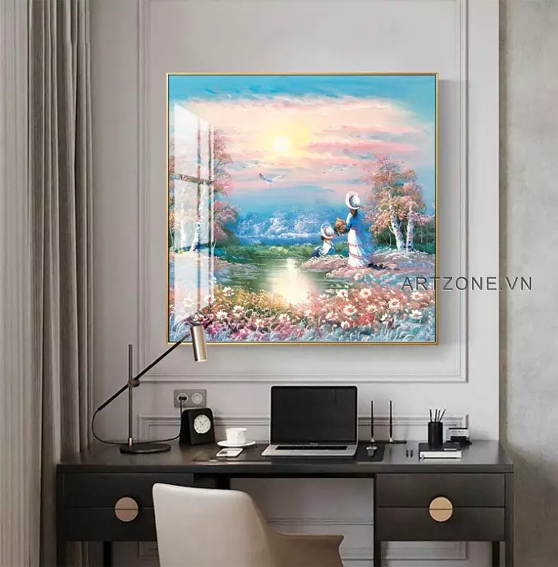 Kích thước linh hoạt của tranh AZ1-0076
