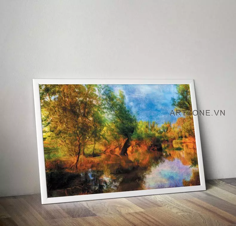 Tranh Mica phong cảnh AZ1-0073-MICA