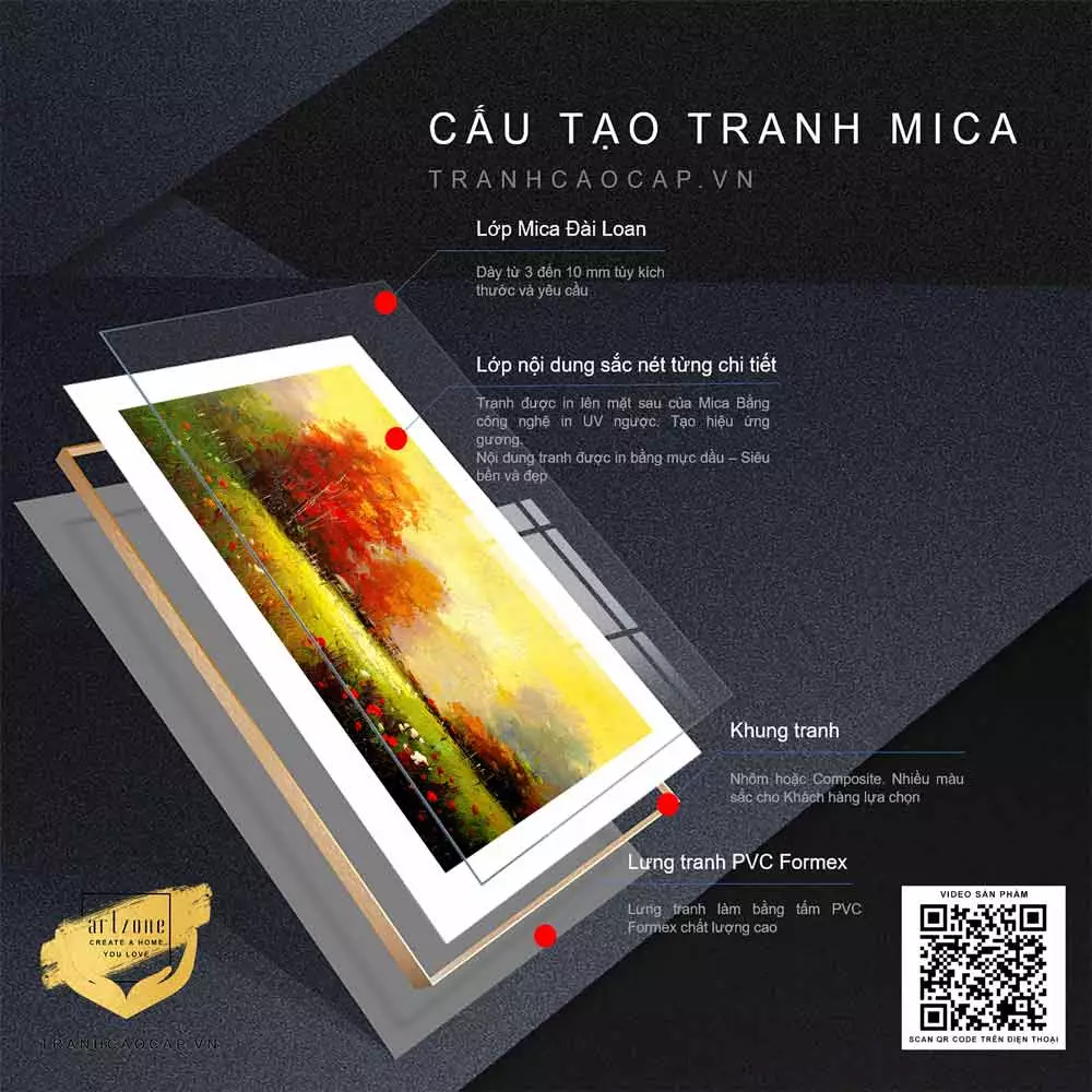 Tranh phong cảnh - lựa chọn hoàn hảo cho phòng khách