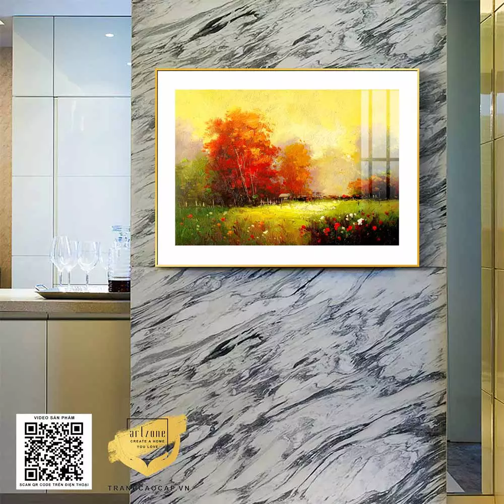 Tranh phù hợp với nhiều phong cách nội thất