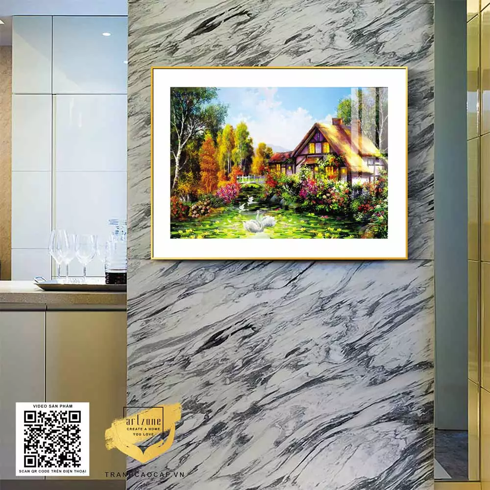 Chọn tranh phù hợp với phong cách nội thất