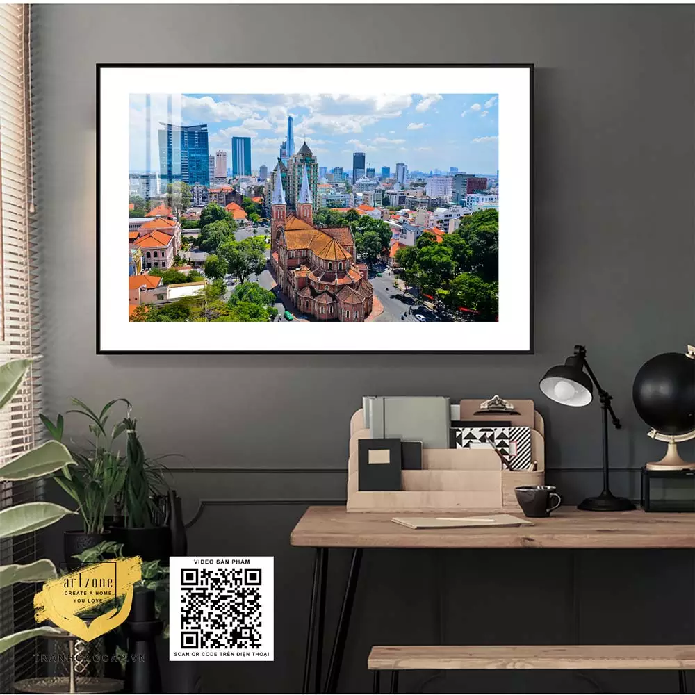 Liên hệ mua tranh Mica Nhà thờ Đức Bà Sài Gòn