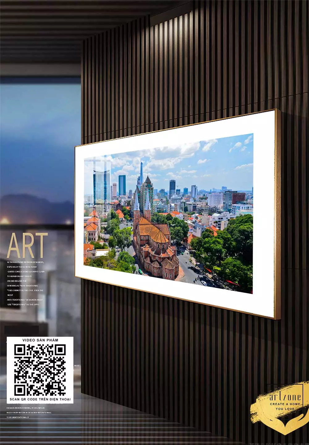 Chi tiết tranh Mica Nhà thờ Đức Bà Sài Gòn