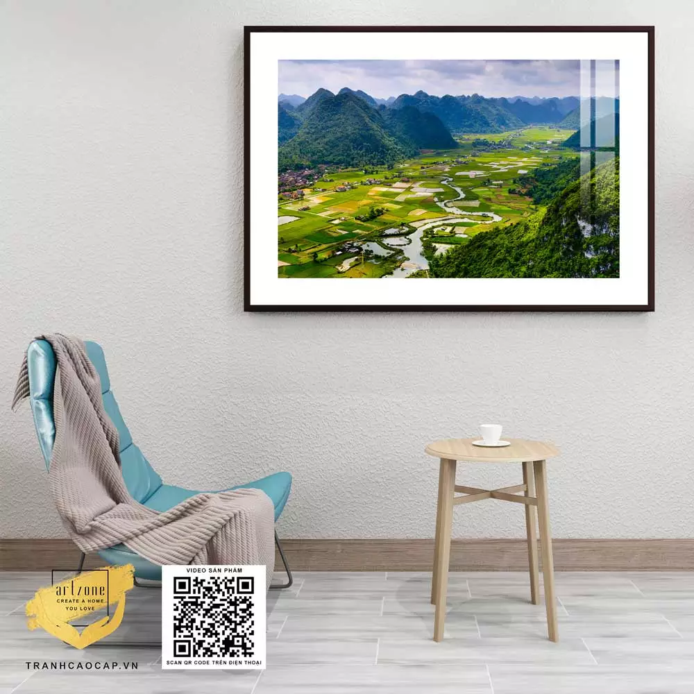 Chọn kích thước tranh phù hợp với không gian