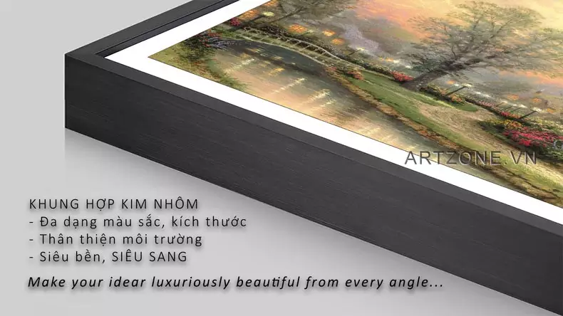Tranh Mica Phong cảnh Quê hương AZ1-0070 Series Tranh Mica Phong cảnh Quê hương AZ1-0070 Series
