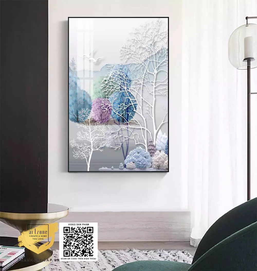 Tranh mica phong cảnh - sự lựa chọn hoàn hảo
