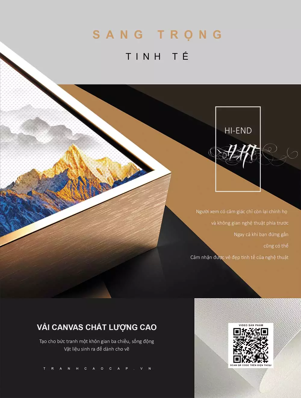 Tranh Mica phong cảnh người lái đò trên sông