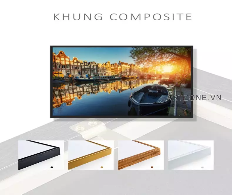 Tranh mica phong cảnh thành phố – Sự kết hợp giữa hiện đại và hoài niệm