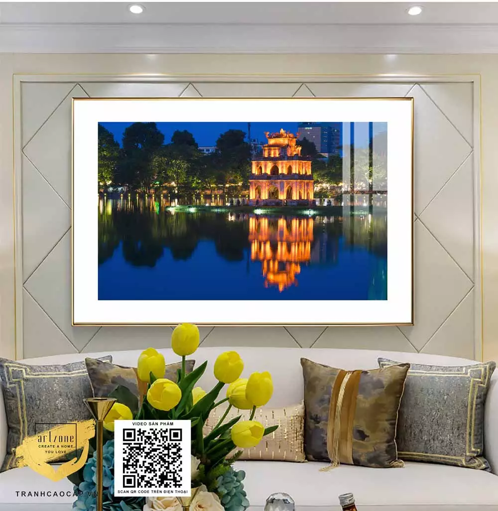 Lựa chọn kích thước tranh phù hợp với không gian