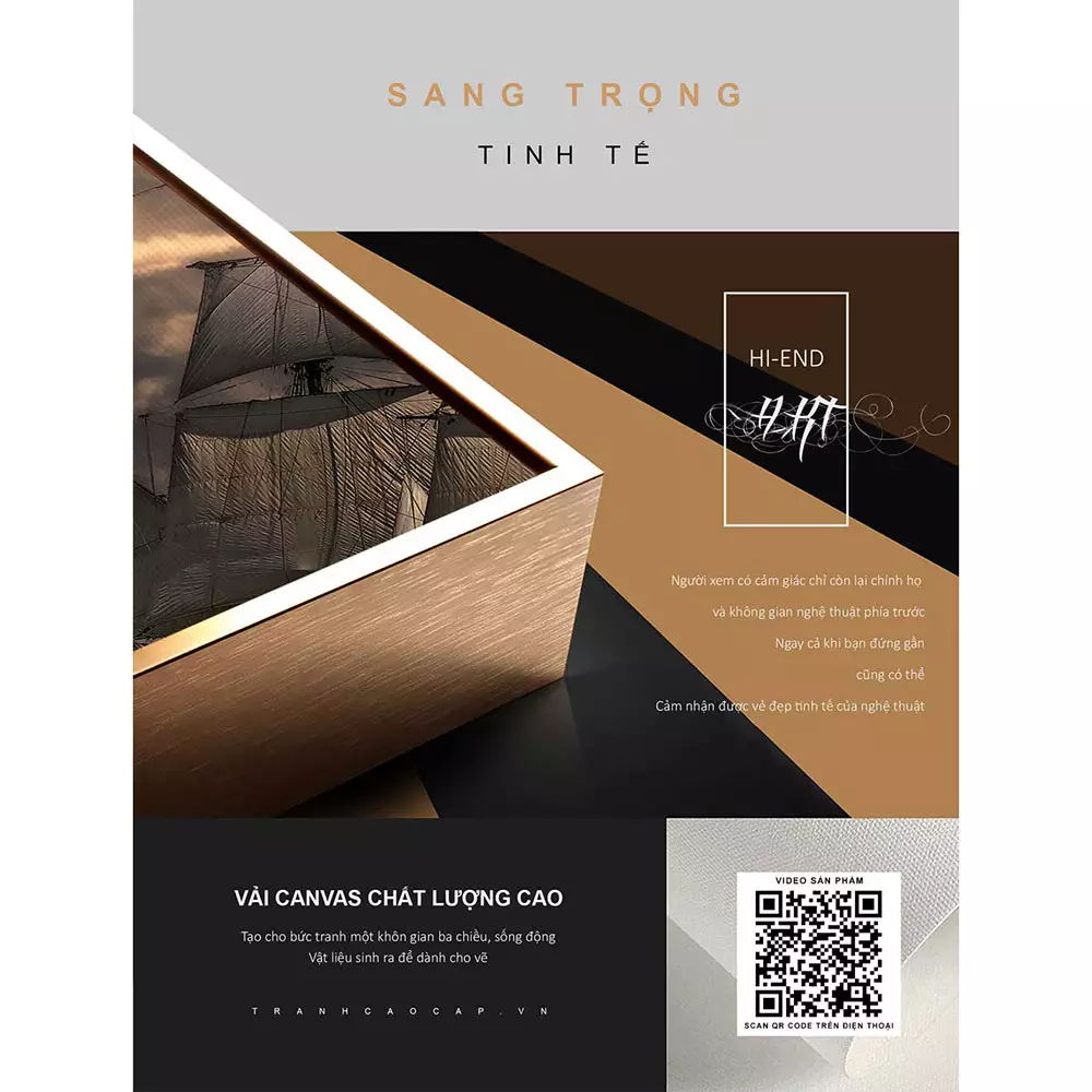 Tranh Mica Thuận Buồm Xuôi Gió - Vẻ đẹp tinh tế và ý nghĩa phong thủy