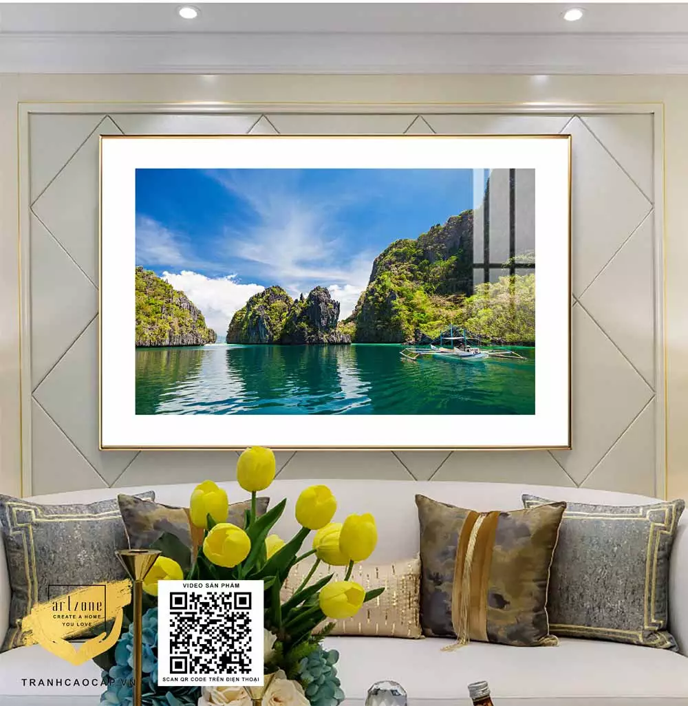 Chọn khung tranh phù hợp