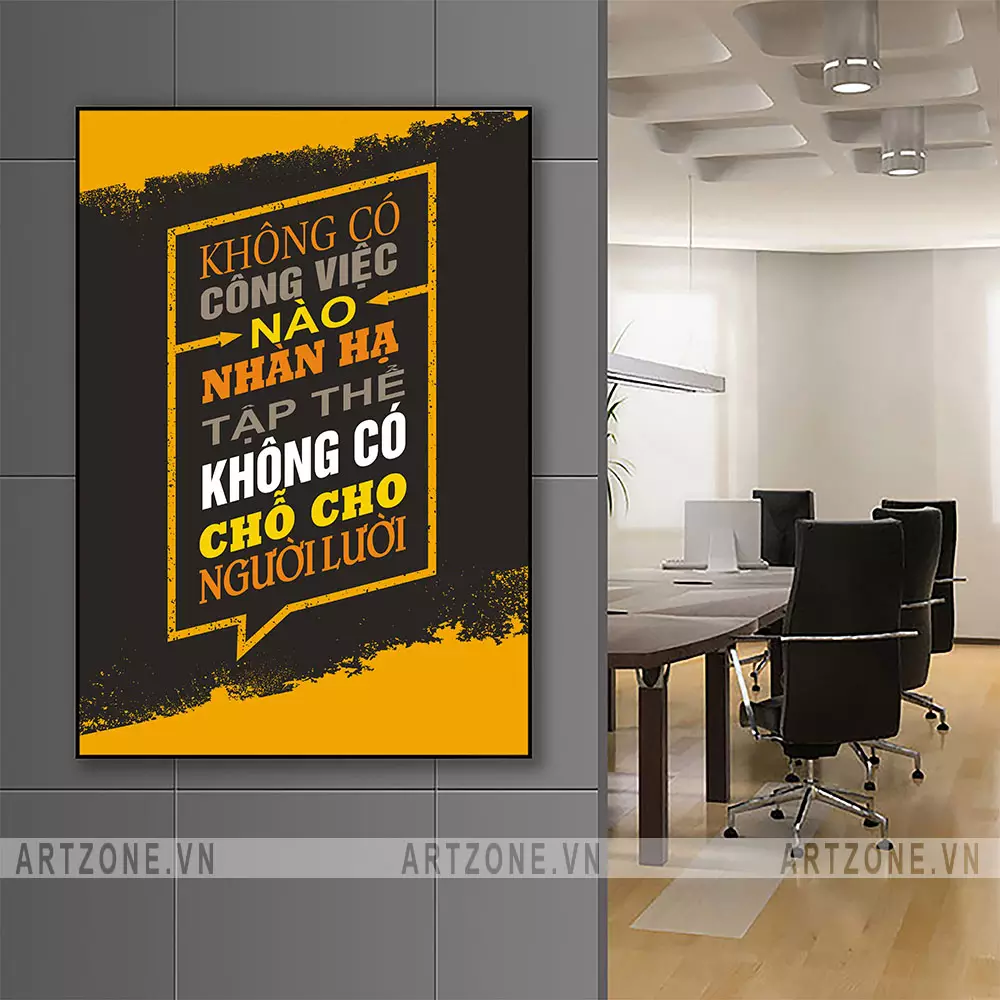 Tranh động lực giúp cải thiện quan hệ đồng nghiệp và xây dựng môi trường làm việc tích cực