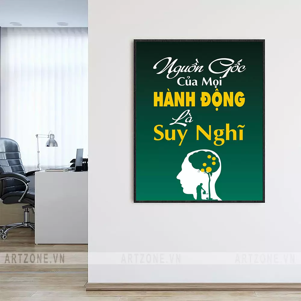 Tranh động lực trang trí văn phòng làm việc Tranh động lực trang trí văn phòng làm việc