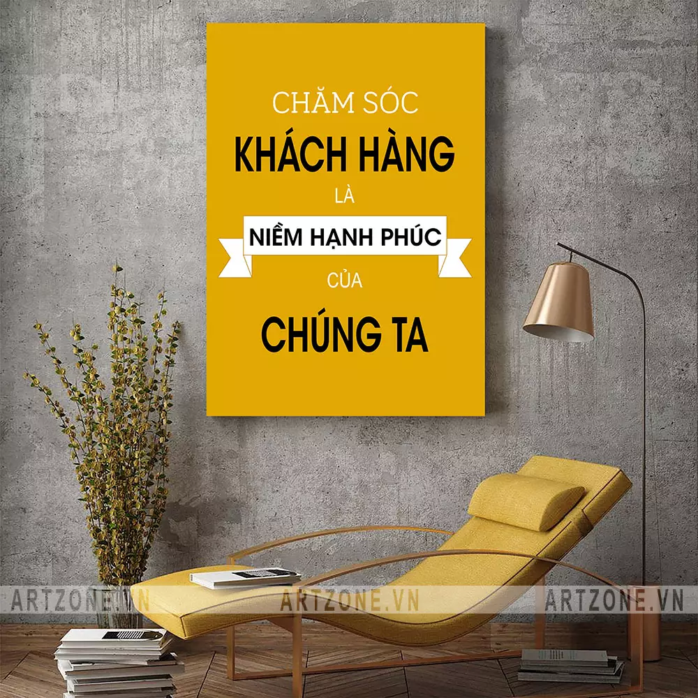 Lựa chọn kích thước tranh phù hợp với không gian văn phòng