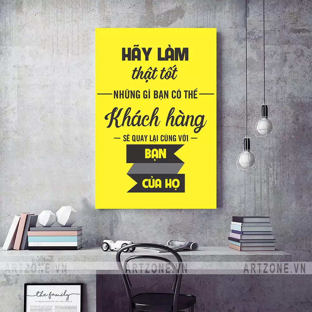 Tranh tạo động lực cho nhân viên