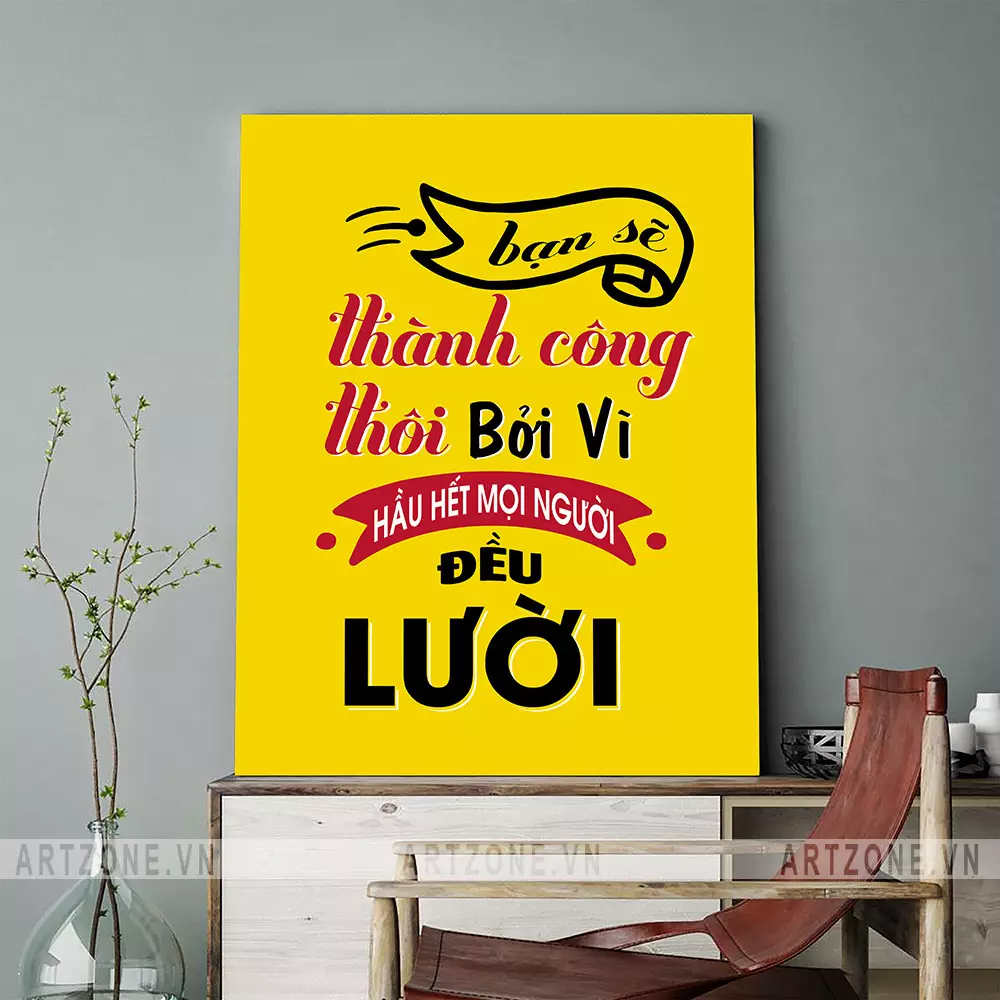 Tranh Cao Cấp - Địa chỉ cung cấp tranh slogan uy tín