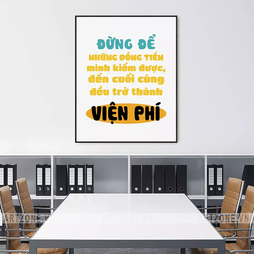 Tranh văn phòng tạo động lực - Mang đến nguồn cảm hứng làm việc