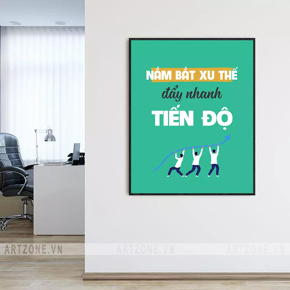 Tranh tạo động lực làm việc hiệu quả