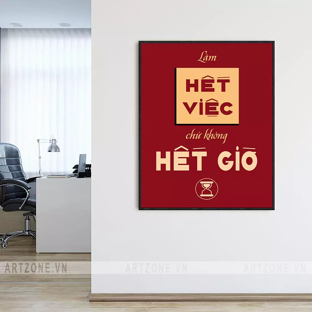 Lỗi chọn kích thước tranh không phù hợp