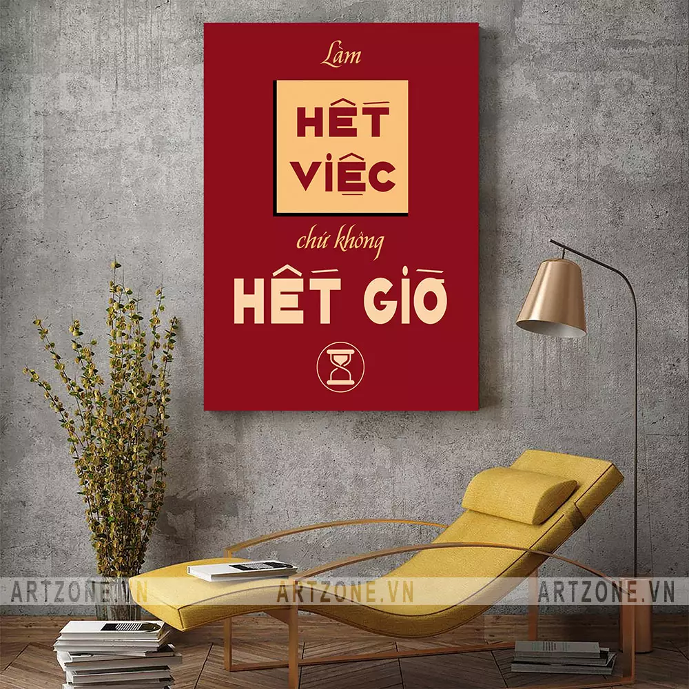 Sắp xếp tranh cân đối và hài hòa