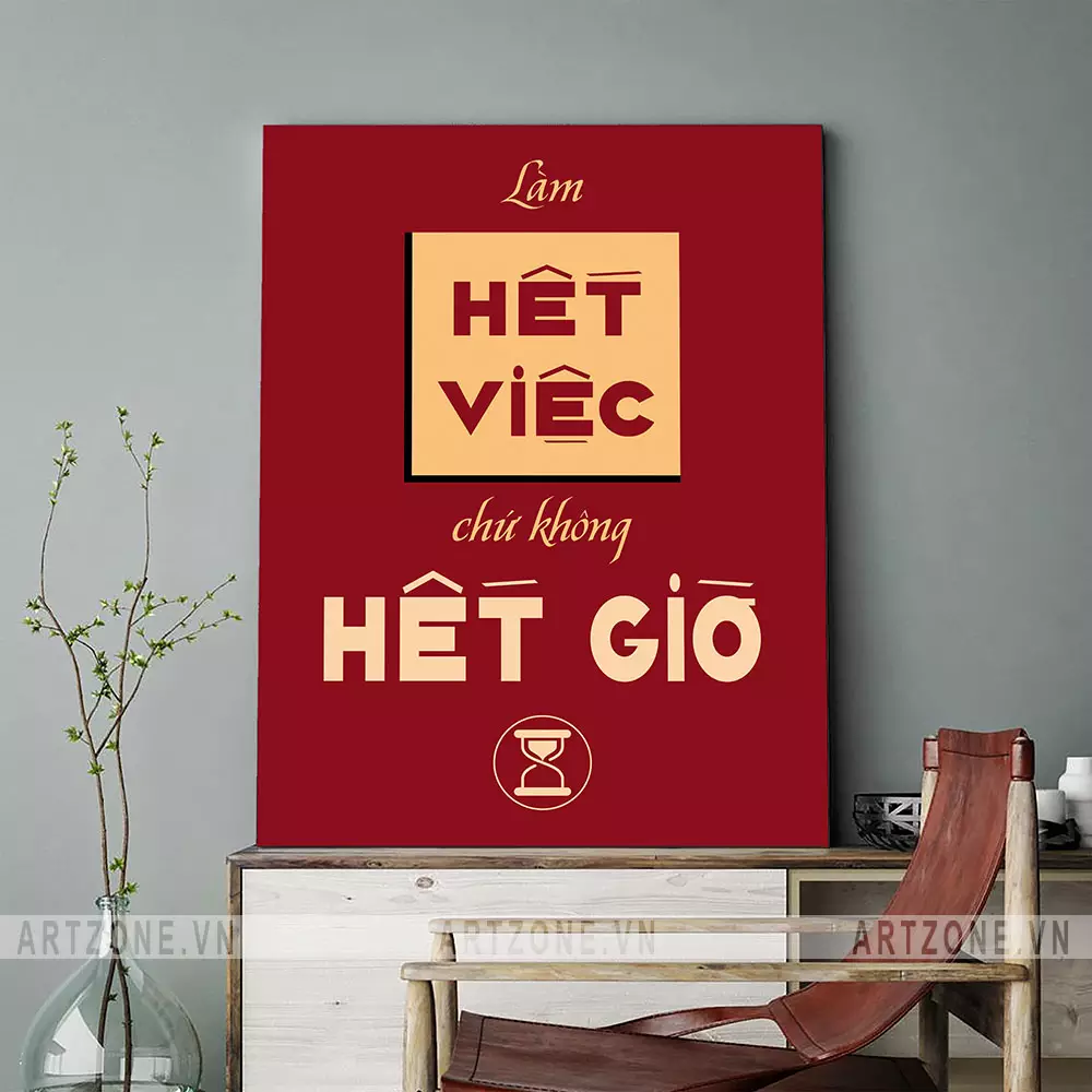 Tranh treo tường tạo động lực cho nhân viên