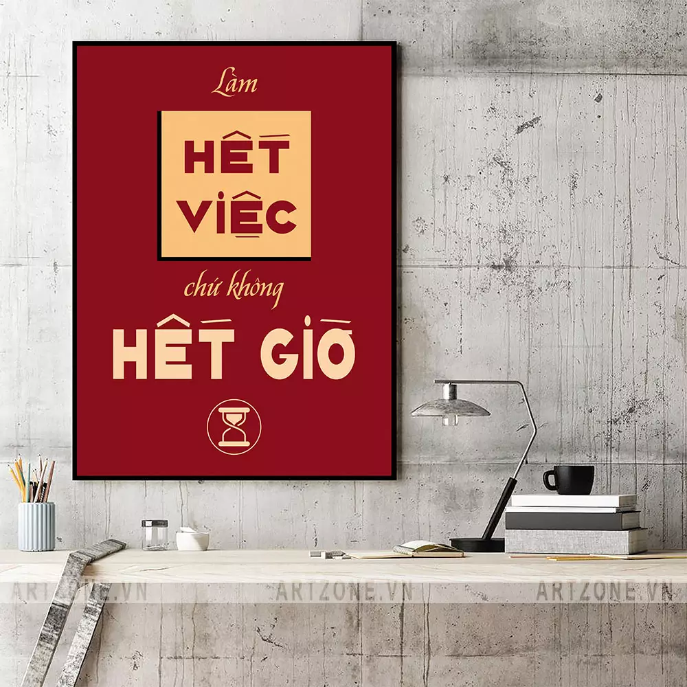 Tranh trang trí văn phòng tạo động lực sáng tạo