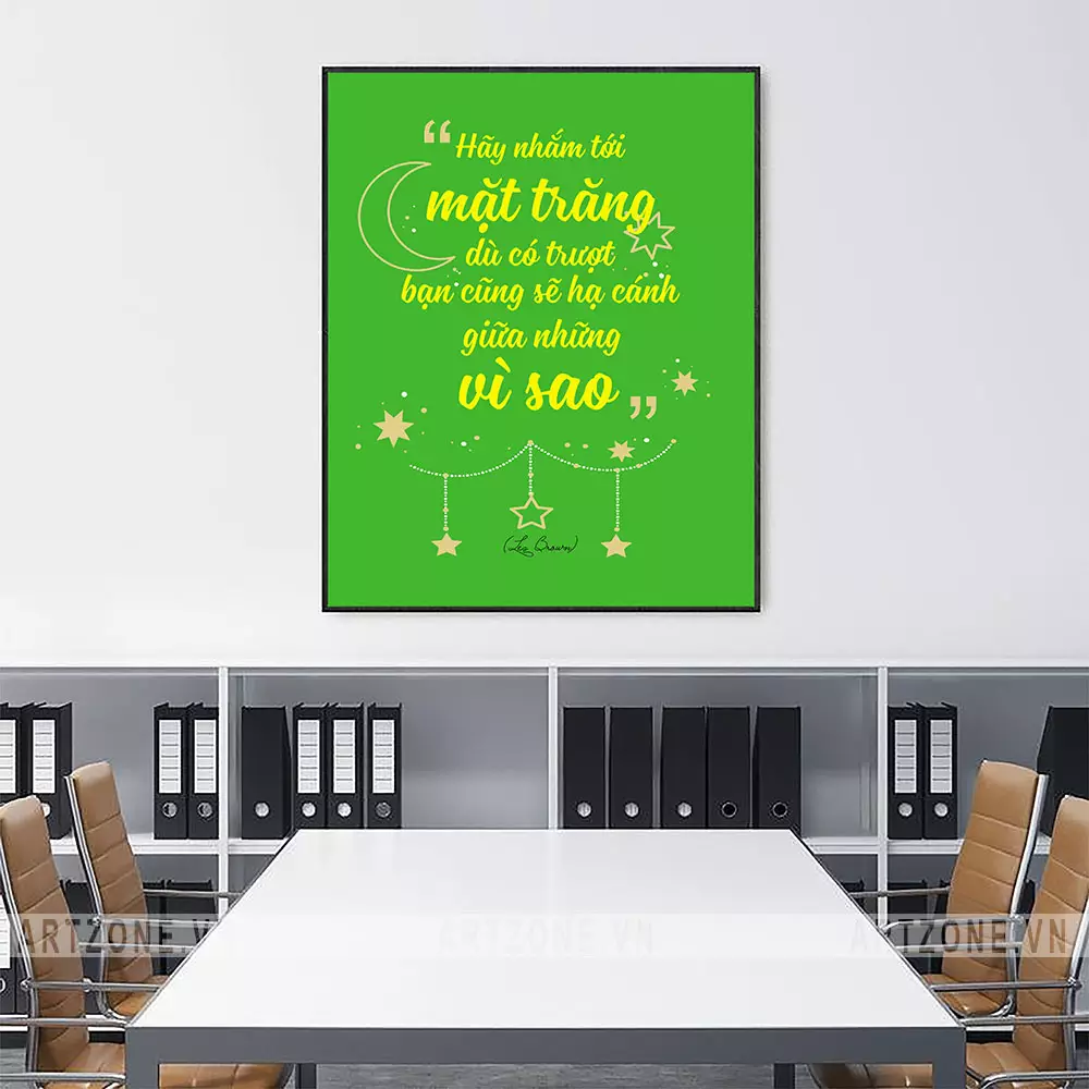 Tranh tạo động lực món quà ý nghĩa cho đồng nghiệp