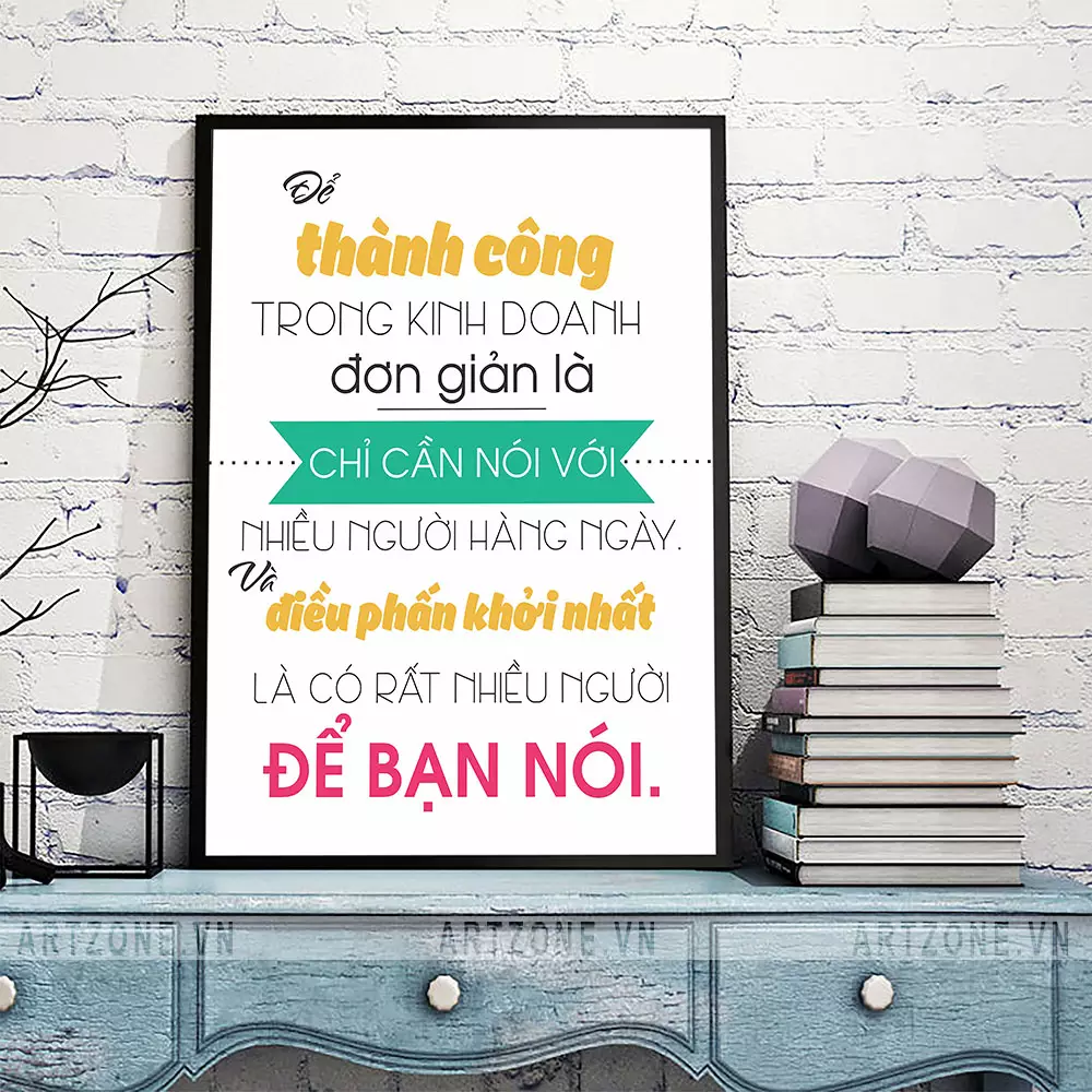 Tranh treo tường văn phòng
