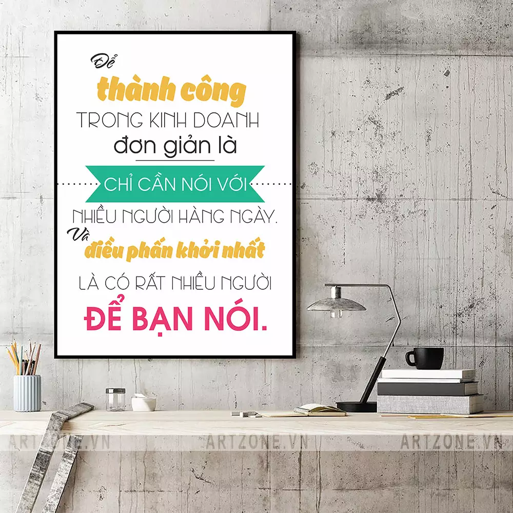 Tranh treo tường văn phòng đẹp